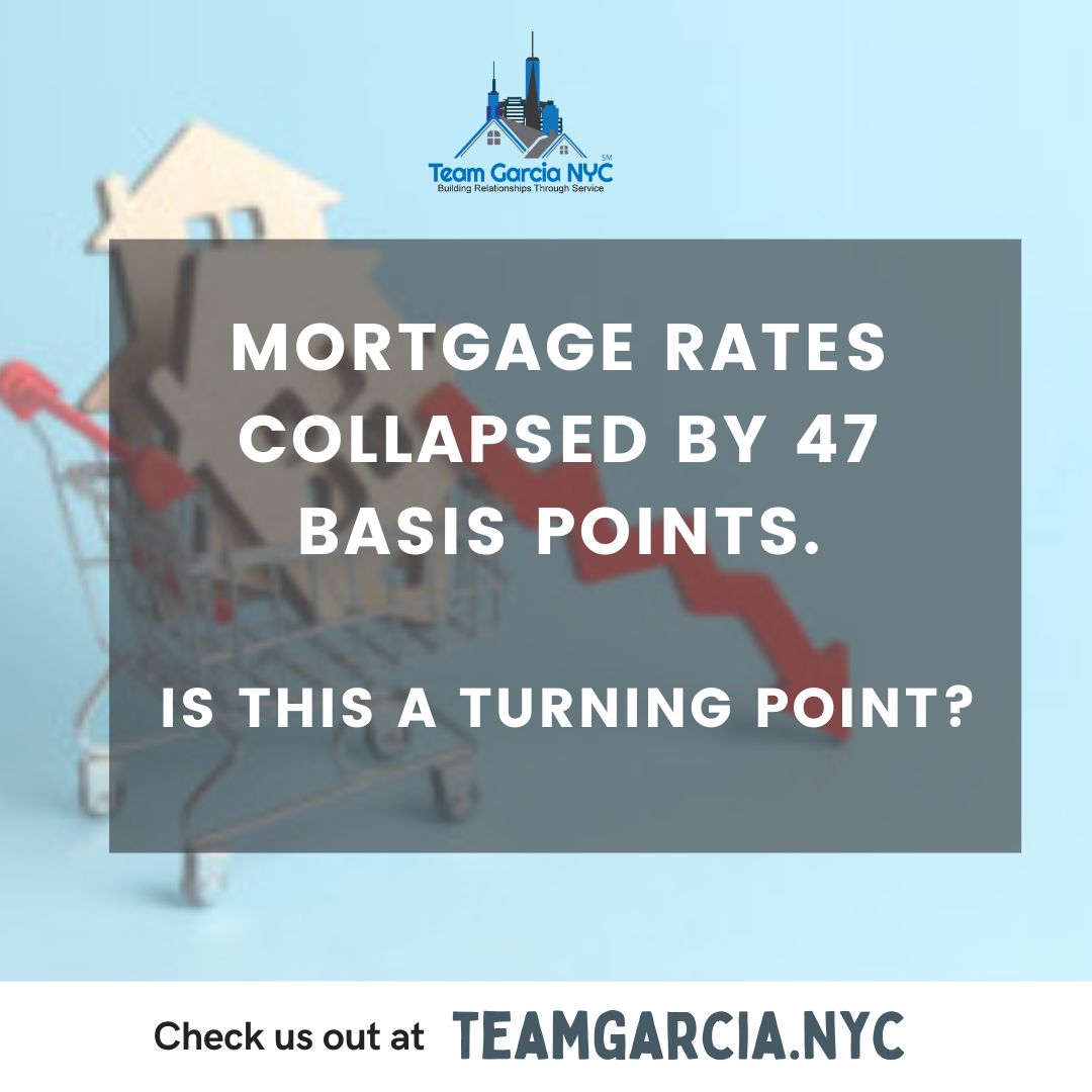 Mortgage rates collapsed by 47 basis points. Is this a turning point?